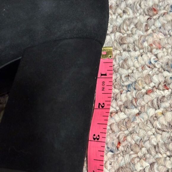 & Other Stories Black Suede Knee High Boot- Size 10.5 - Picture 11 of 14